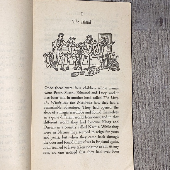 CS Lewis Prince Caspian paperback book vintage - Picture 6 of 10